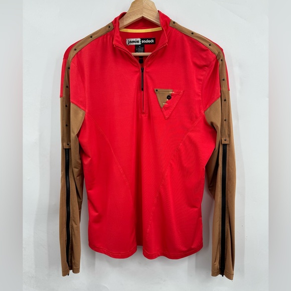 jamie sadock Tops - Jamie Sadock Sunsense Top Long Sleeve Ultralight 1/4 Zip Pullover Layering Top